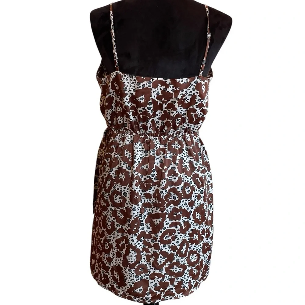 MOON RIVER MULTI PRINT SHEATH DRESS SZ LG - Picture 5 of 9